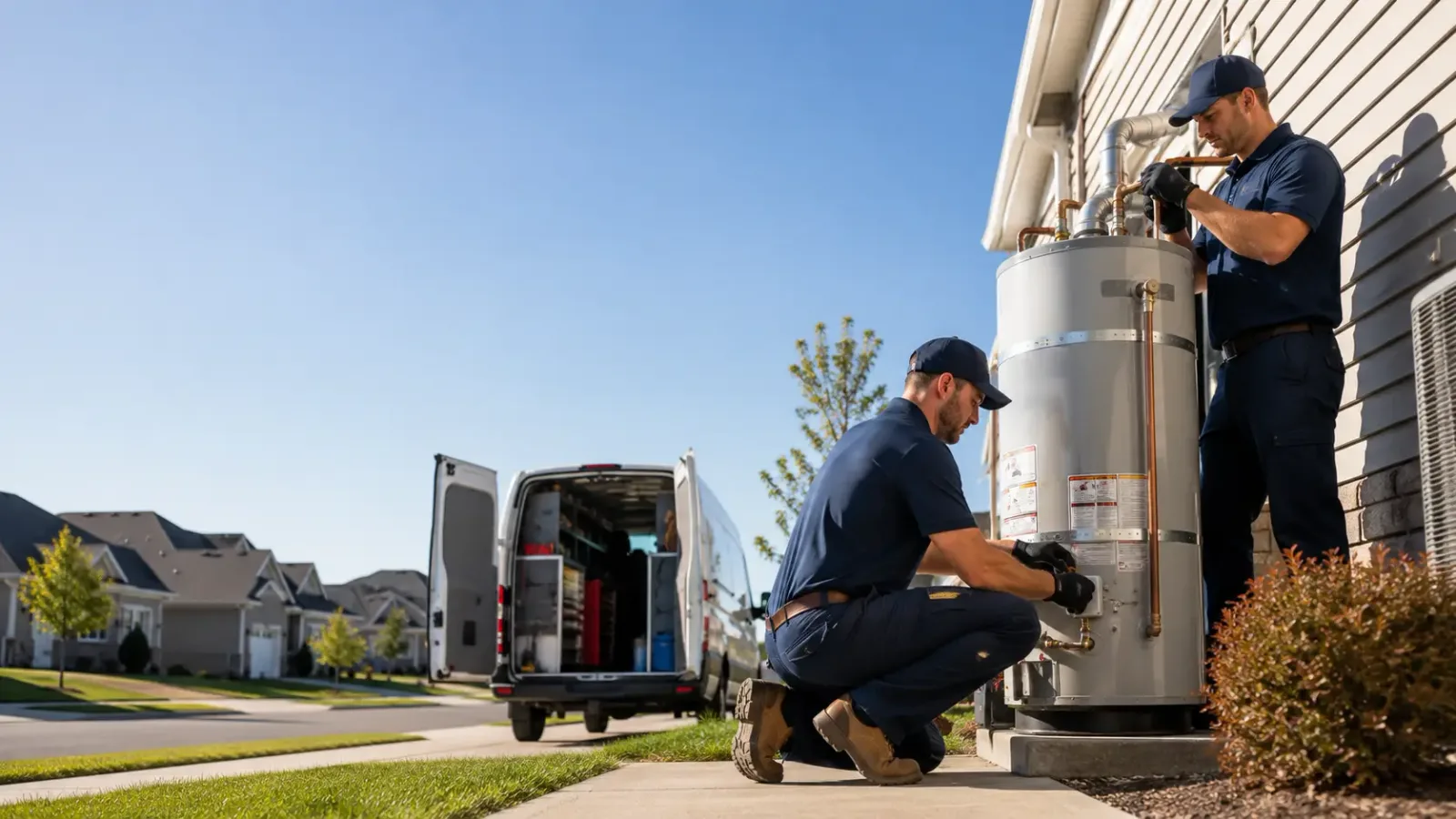 Water Heater Installation in Lefor, ND